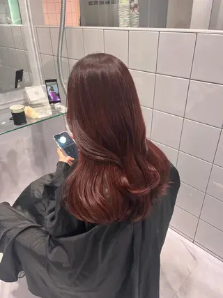 ロング カラー 🐺韓国風メンズ特化 あさひ🐺のヘアスタイル
