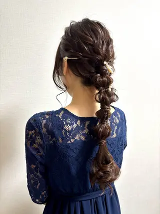 ヘアアレンジ Kikuchi Eriのヘアスタイル