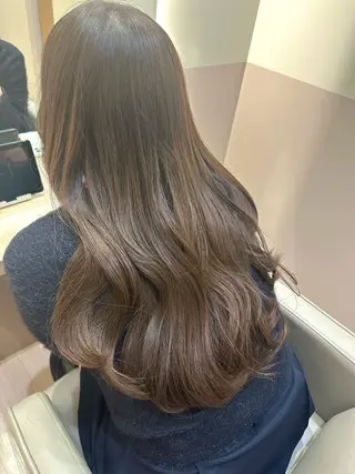 セミロング 韓国ヘア、髪質改善 ✨平山大樹✨のヘアスタイル