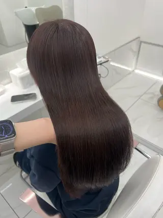 セミロング カラー COA 2nd　銀座所属・COA GINZA / しずくのヘアスタイル