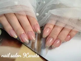 ネイル 💜ワンホンネイル ナインカラット💎のネイルデザイン