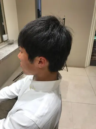 ショート メンズ 菅 由梨菜のヘアスタイル