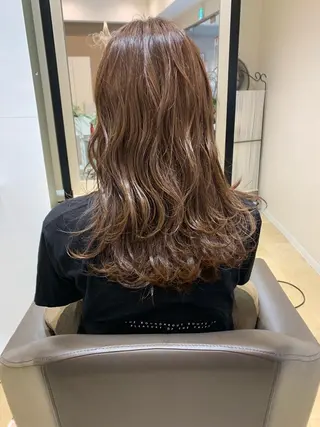 ロング カラー 💎髪質改善/縮毛 矯正💎メンズパーマのヘアスタイル