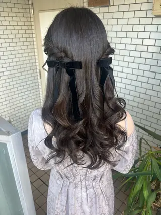 ヘアアレンジ 大人可愛いヘアメイク 💋🧚‍♀️しずかのヘアスタイル