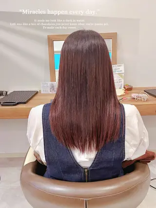 ロング パーマ やまこし 美裕樹のヘアスタイル