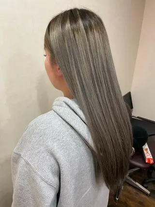 ロング 阿部 祥大のヘアスタイル