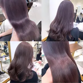 ロング カラー 透明感カラー 古山 結季🌙🖤のヘアスタイル