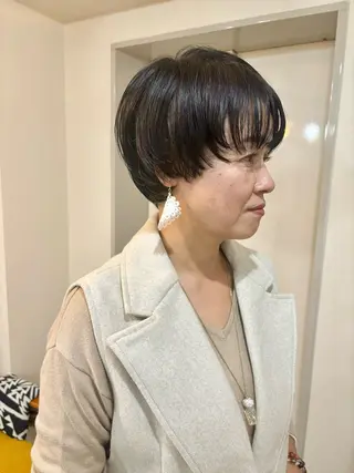ショート 大阪ヴィーガンサロン KANAKOのヘアスタイル