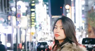 ミディアム パーマ ヘアアレンジ メンズ キッズ マツエク・マツパ アイブロウ Endearing 銀座/レイヤーカットのヘアスタイル