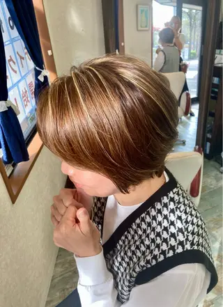 ショート 田牧 みゆきのヘアスタイル