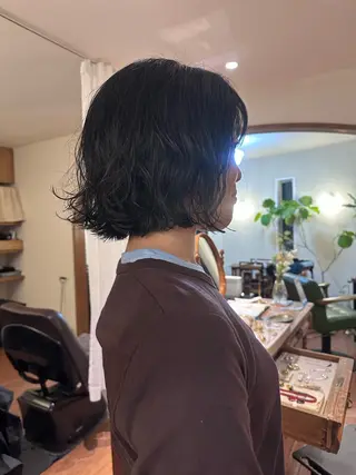 ショート かつやま めいのヘアスタイル