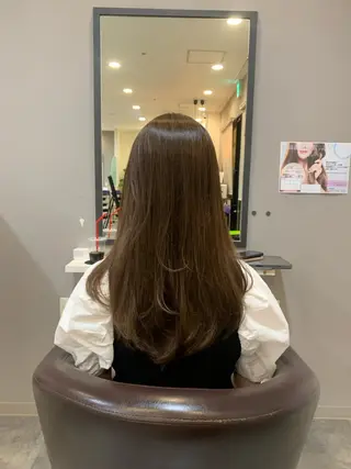ロング ボブ 西宮北口/みなみのヘアスタイル