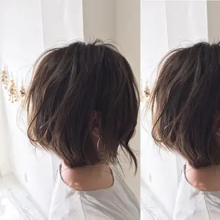 ショート カラー hair  design nico*  ヘアデザイン ニコ所属・中間 将人のヘアスタイル