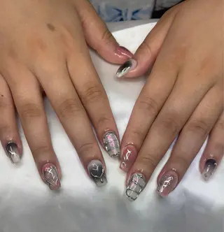 メンズ ネイル Lyna 池袋のネイルデザイン