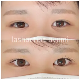 マツエク・マツパ . ayumiのマツエク・マツパデザイン