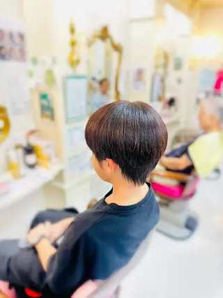 ショート 菅沼 美咲のヘアスタイル