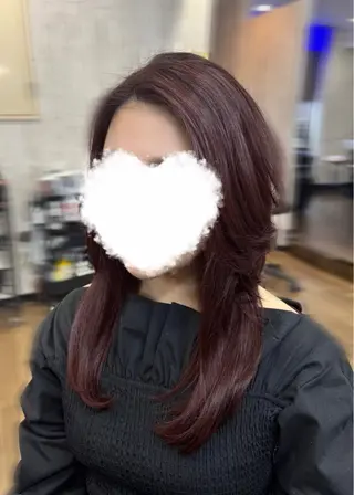 セミロング カラー 艶髪ハイトーン特化 / moe 🦋のヘアスタイル