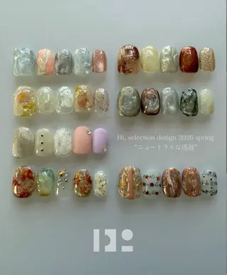 ネイル Hi,nail mahoのネイルデザイン