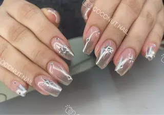 ネイル 神田 ココナッツのネイルデザイン