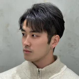 ショート カラー パーマ メンズ 朝楽メンズパーマ 🥇メンズカット吉田のヘアスタイル