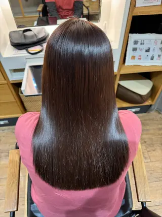 ミディアム カラー 美髪/髪質改善 川口凌弥のヘアスタイル