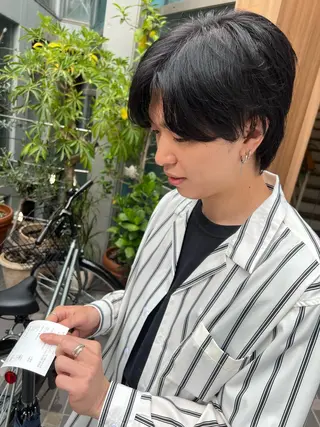 メンズ 池田理紗/ bob/メンズカットのヘアスタイル