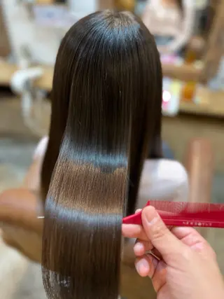 ロング カラー 小澤 真理子 ☀️アメリシュシュのヘアスタイル