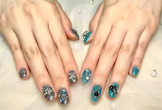 ネイル lucky nail 歌舞伎町のネイルデザイン