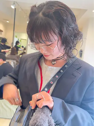 ショート パーマ RIO 福岡美容師のヘアスタイル