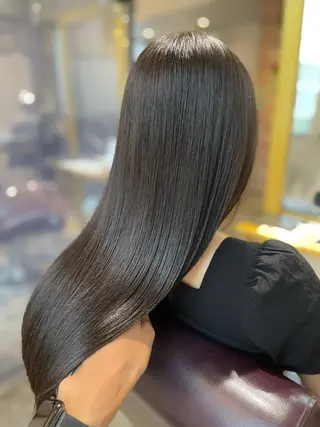 セミロング 心斎橋/縮毛矯正/ 髪質改善　吉見勇亮のヘアスタイル