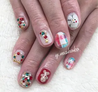 ネイル パラジェル有/ 長さだし/mahoのネイルデザイン