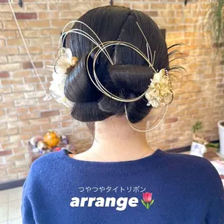 ミディアム ヘアアレンジ Ly   hair（リーヘア）所属・Lyhair🦊🎀 AKIのヘアスタイル