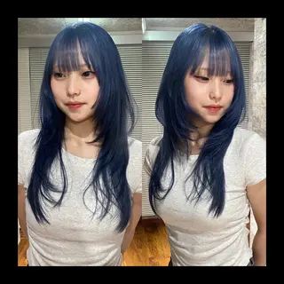 ロング カラー mai / linoah˚✧のヘアスタイル