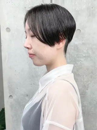 ショート ボブ/ゆるふわ ボブパーマ/とういのヘアスタイル