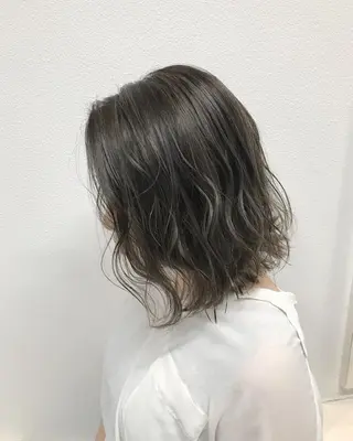 ショート カラー ヘアアレンジ GiseL天神カラー 髪質改善/ブリーチのヘアスタイル