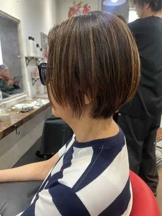 ショート 駅チカ【ali'i】 アリイ花崎友美☘のヘアスタイル