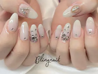 ネイル 23時まで❤︎韓国、 ワンホンネイルのネイルデザイン