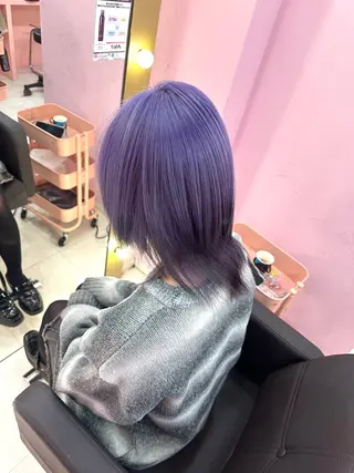 ミディアム カラー ブリーチ指名 No.1🦋KOKIのヘアスタイル