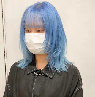 ミディアム カラー カラー系/カット特化 🟠オオタキマサシのヘアスタイル