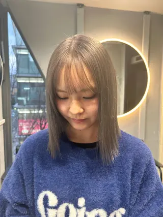 カラー ハイトーン ayane💖のヘアスタイル