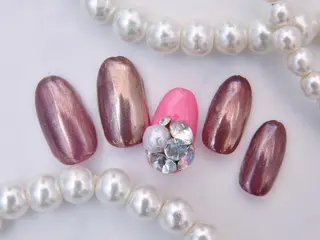 ネイル 💗🪽Tiary Nail🪽💗のネイルデザイン