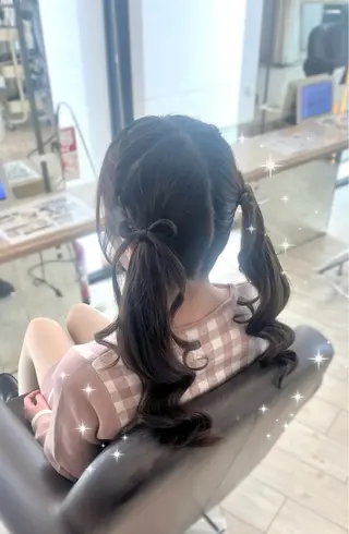 ロング ヘアメ/お呼ばれﾍｱ /横浜/nozomiのヘアスタイル