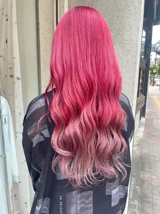 ロング カラー CoCooN 店長 さのえみのヘアスタイル