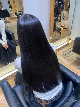 ロング パーマ 縮毛矯正/レイヤー 🌙児玉光瑠のヘアスタイル