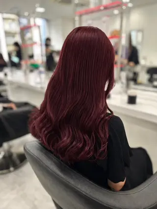 ロング カラー NANA💓韓国ヘア /レイヤー/暖色💓のヘアスタイル