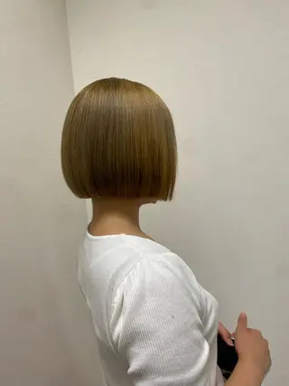 ショート カラー 🌿レイヤー/ブリー チ/🌿‬JINのヘアスタイル