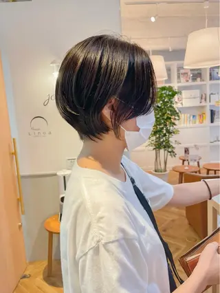 ショート カラー くがれいじ 梅田/ショート/ボブのヘアスタイル