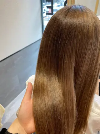 ロング カラー やまぐち あやみのヘアスタイル