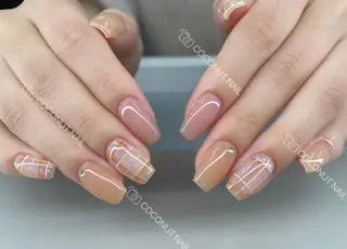 ネイル 神田 ココナッツのネイルデザイン