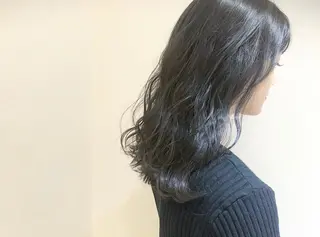 セミロング カラー ヘアアレンジ 店長/ 加藤 流菜のヘアスタイル